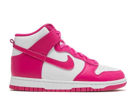 nike dunks fierce pink|Nike dunks high top pink.